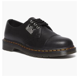 Dr. Martens Black 1461 Combs Cap Toe Derby Lace Up Loafers Woman's 8 / Men's 7